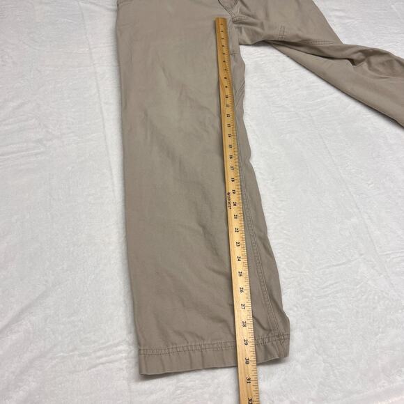 Arborwear Pants Mens 32x32 Cotton Beige Tan Canvas Tree Climber Workwear - Picture 9 of 9